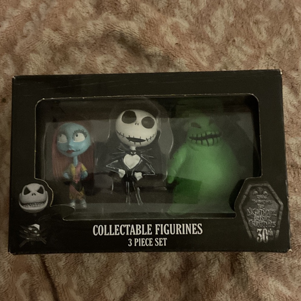Disney The Nightmare Before Christmas Collectable figurines 3 piece Set